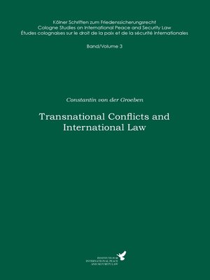 cover image of Transnational Conflicts and International Law